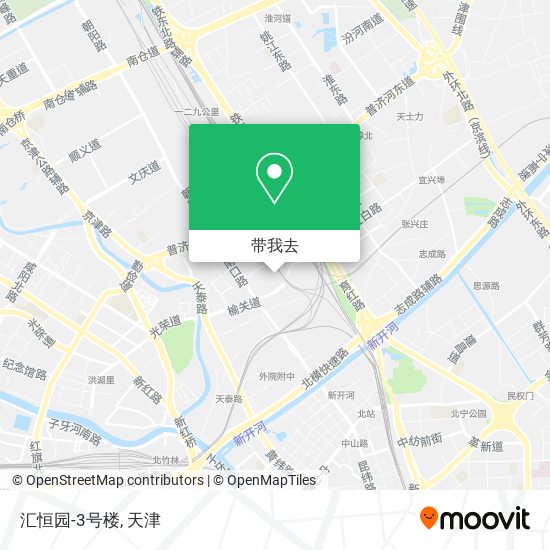 汇恒园-3号楼地图
