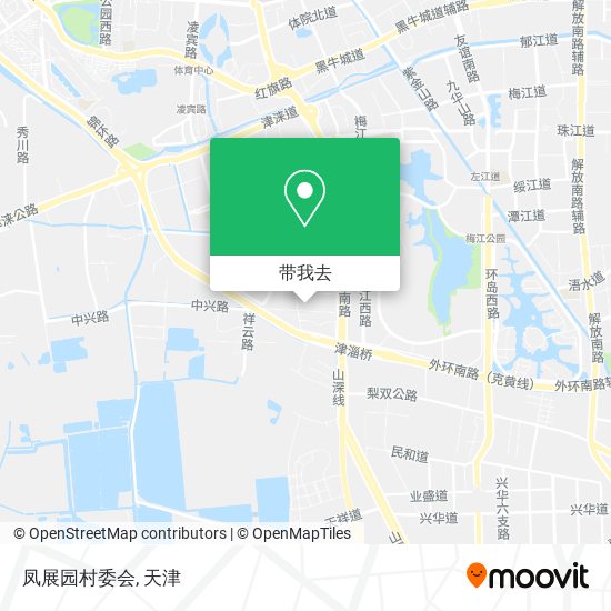 凤展园村委会地图