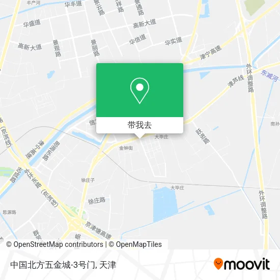 中国北方五金城-3号门地图