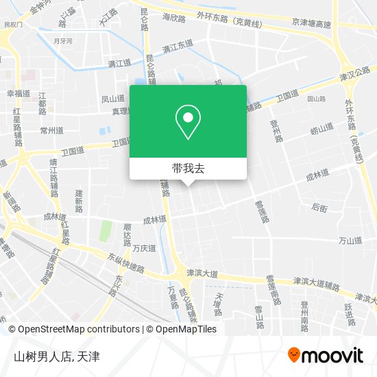 山树男人店地图