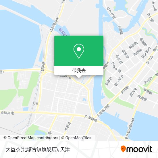 大益茶(北塘古镇旗舰店)地图