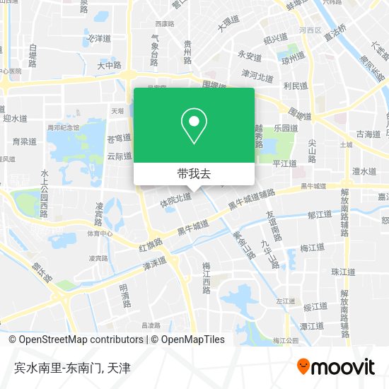 宾水南里-东南门地图