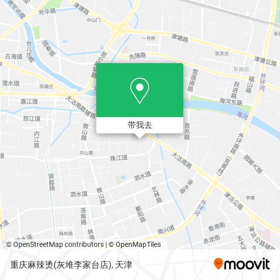 重庆麻辣烫(灰堆李家台店)地图