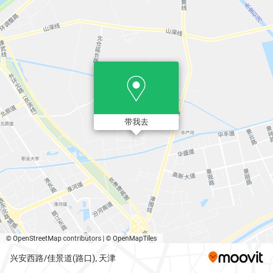 兴安西路/佳景道(路口)地图