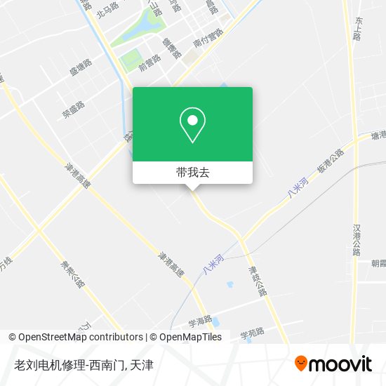 老刘电机修理-西南门地图