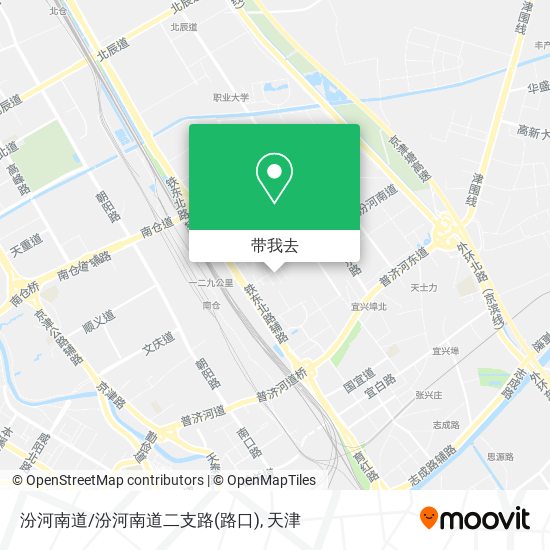 汾河南道/汾河南道二支路(路口)地图