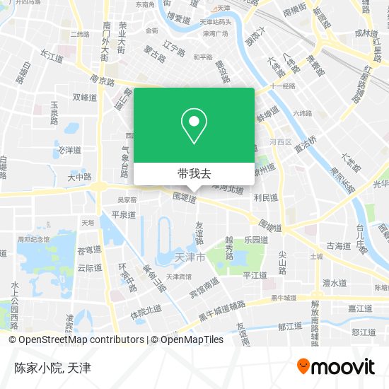 陈家小院地图