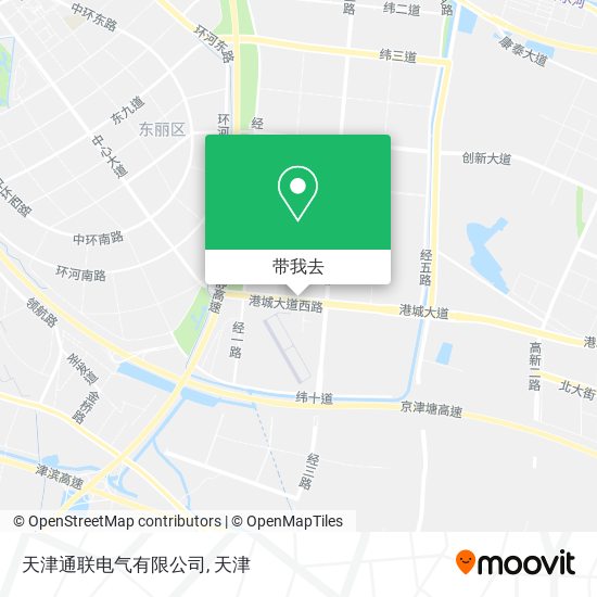 天津通联电气有限公司地图
