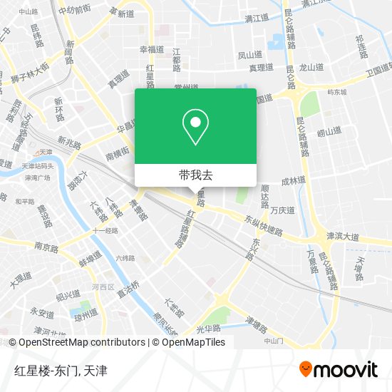 红星楼-东门地图