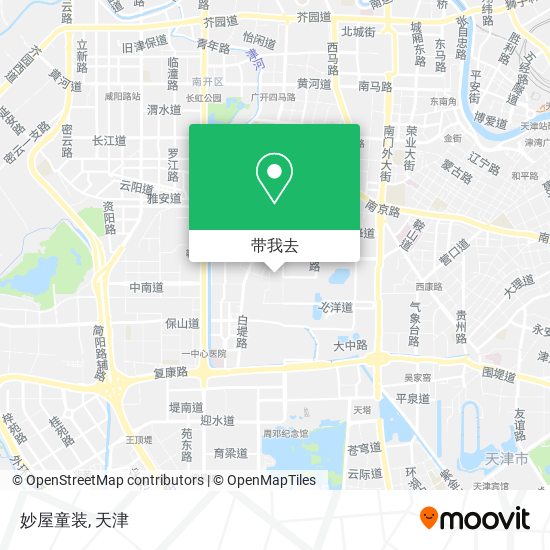 妙屋童装地图