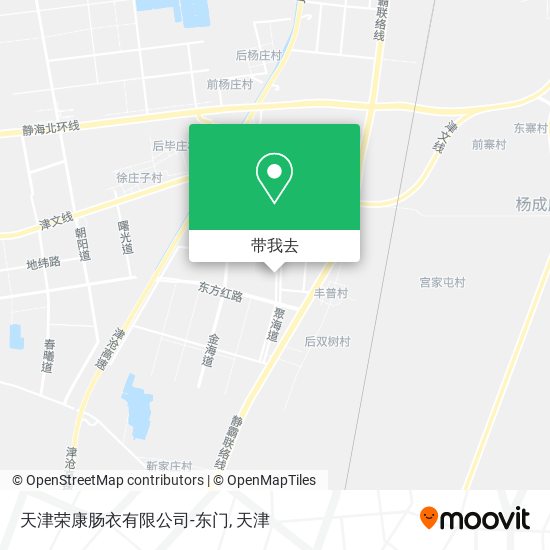 天津荣康肠衣有限公司-东门地图