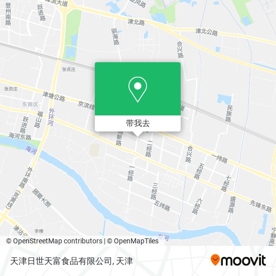 天津日世天富食品有限公司地图