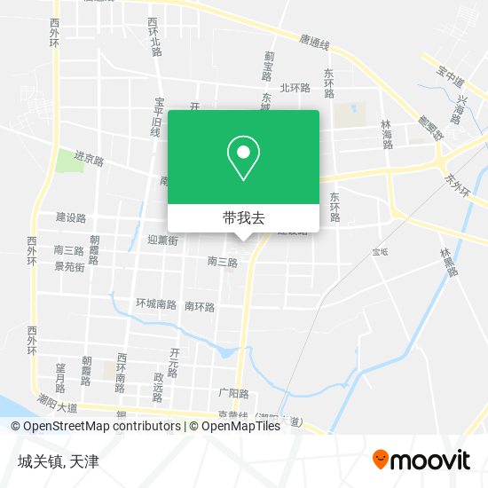 城关镇地图