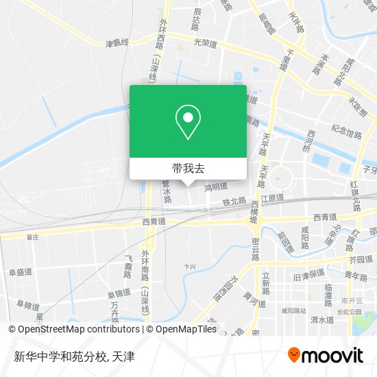 新华中学和苑分校地图