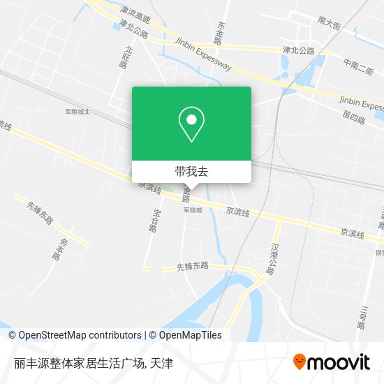 丽丰源整体家居生活广场地图