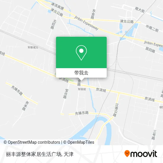 丽丰源整体家居生活广场地图