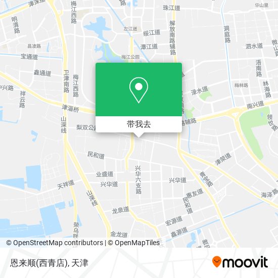 恩来顺(西青店)地图