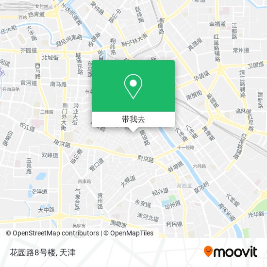 花园路8号楼地图