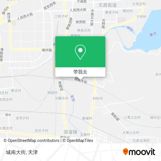 城南大街地图