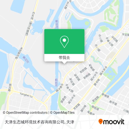 天津生态城环境技术咨询有限公司地图