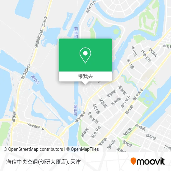海信中央空调(创研大厦店)地图