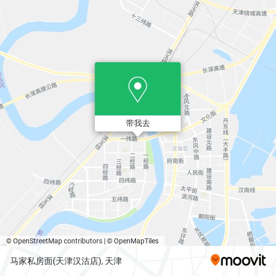 马家私房面(天津汉沽店)地图
