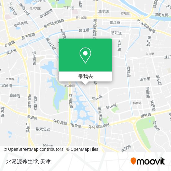 水溪源养生堂地图