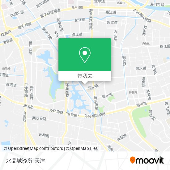 水晶城诊所地图