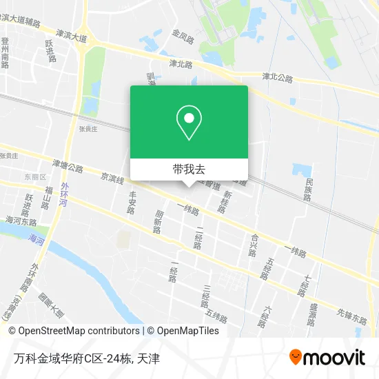 万科金域华府C区-24栋地图