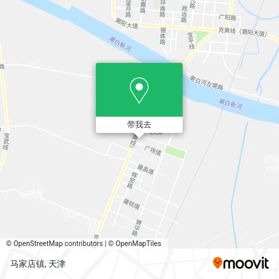 马家店镇地图