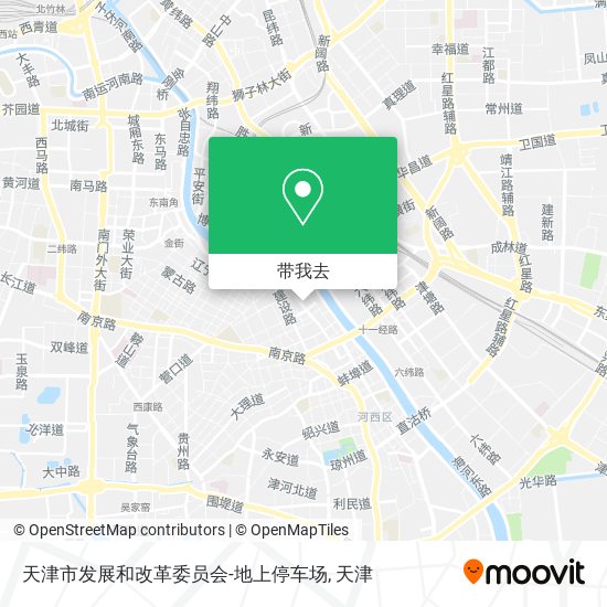 天津市发展和改革委员会-地上停车场地图