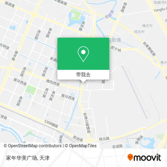 家年华美广场地图