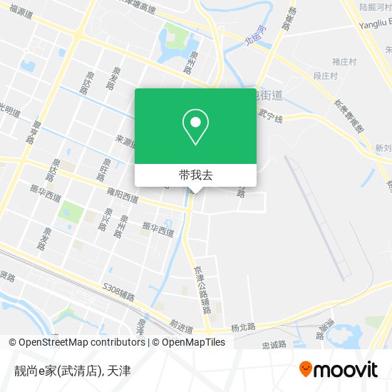 靓尚e家(武清店)地图