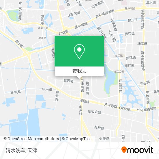 清水洗车地图