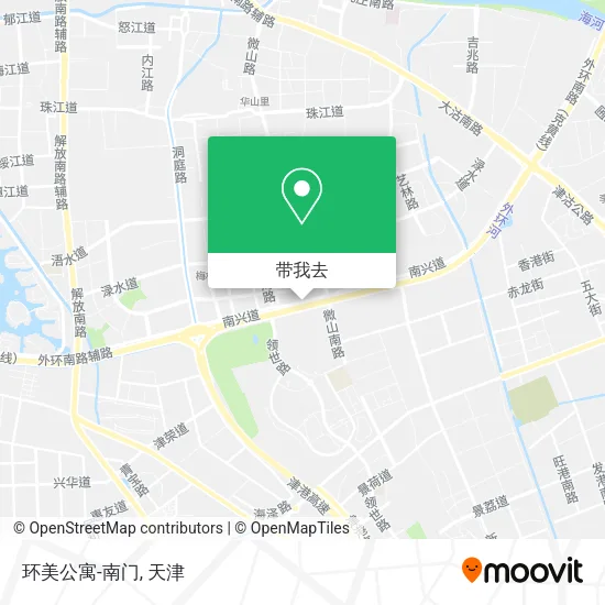 环美公寓-南门地图