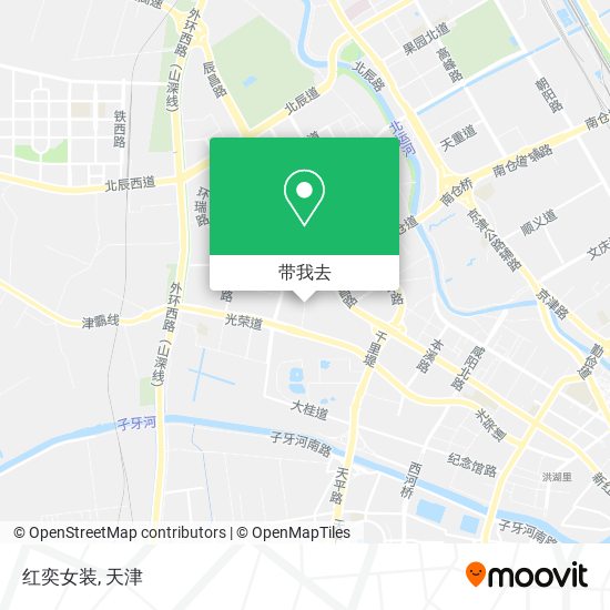 红奕女装地图