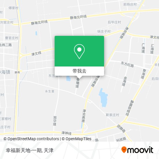 幸福新天地-一期地图
