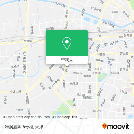 雅润嘉园-6号楼地图