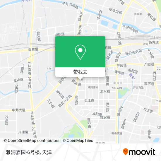 雅润嘉园-6号楼地图