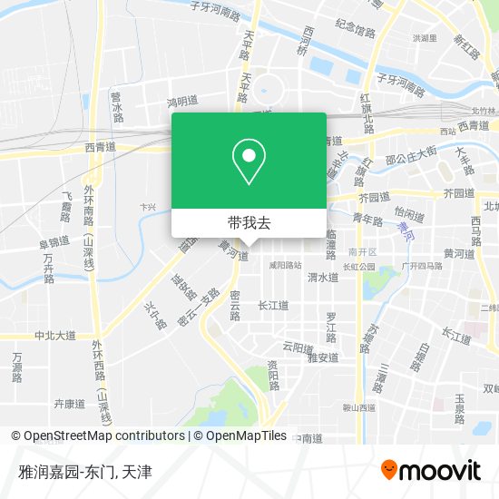 雅润嘉园-东门地图
