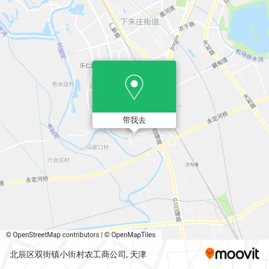 北辰区双街镇小街村农工商公司地图