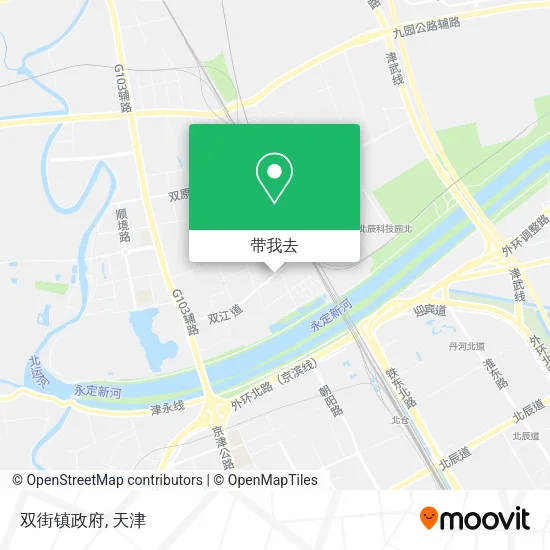 双街镇政府地图