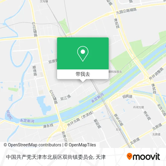 中国共产党天津市北辰区双街镇委员会地图