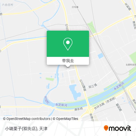 小璐栗子(双街店)地图