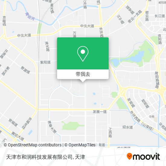 天津市和润科技发展有限公司地图