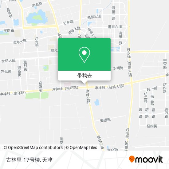 古林里-17号楼地图