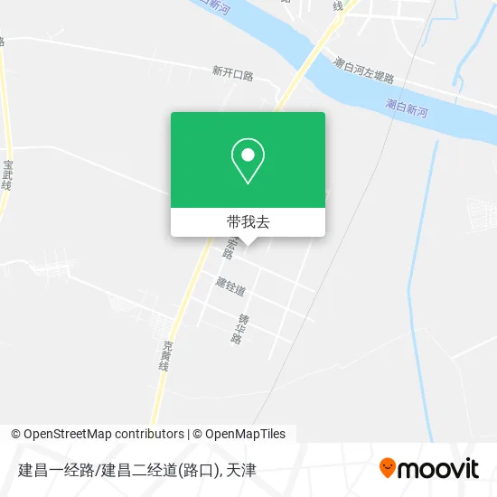 建昌一经路/建昌二经道(路口)地图