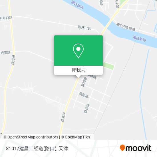 S101/建昌二经道(路口)地图