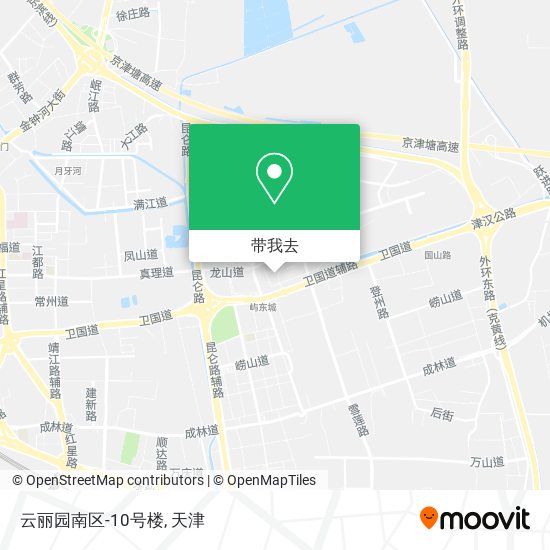 云丽园南区-10号楼地图