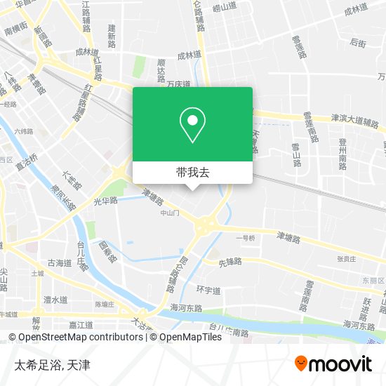 太希足浴地图